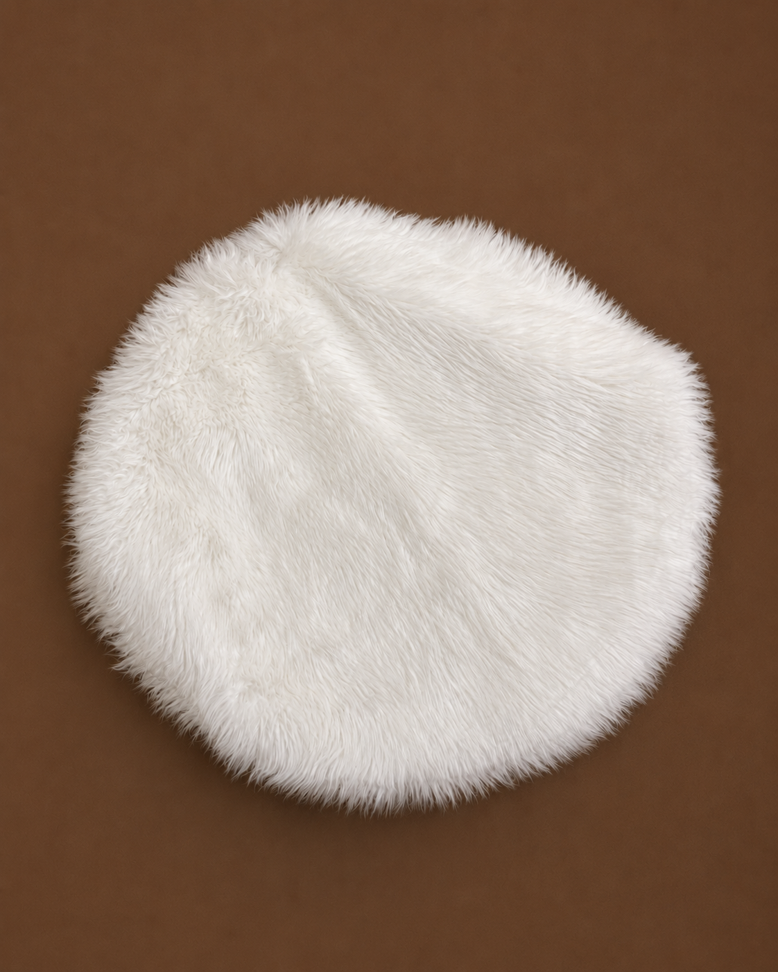 White Shaggy Rug small