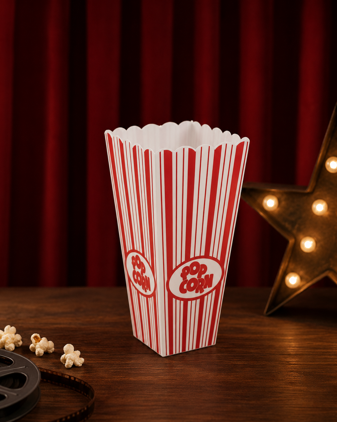 Classic Popcorn Serving Tub for Hire