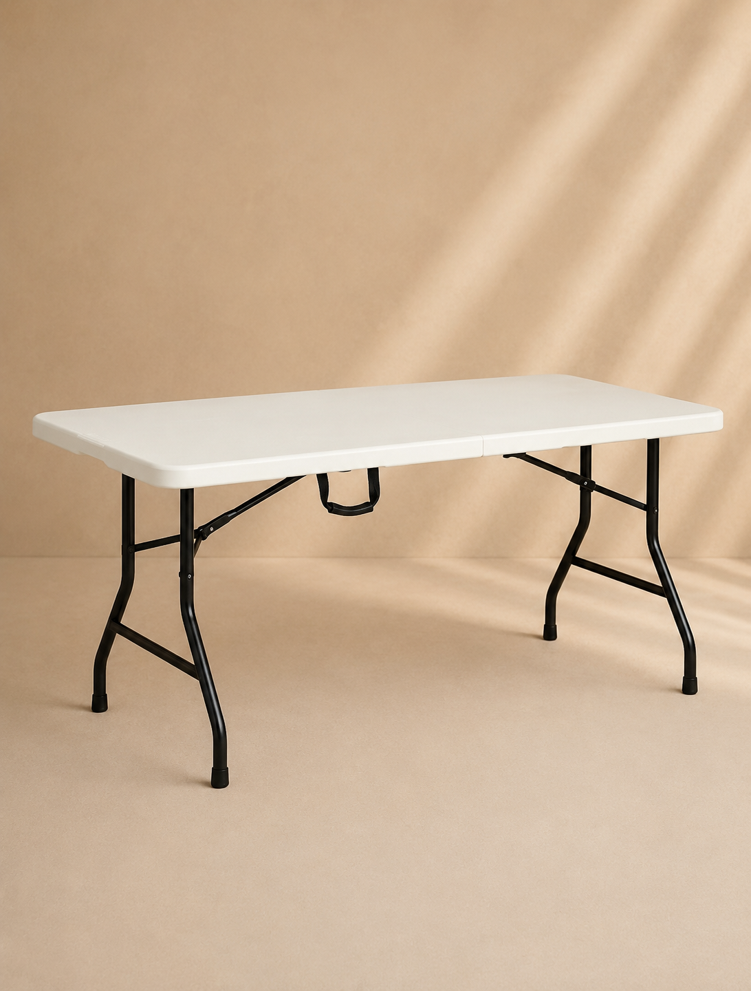 White Fold-Up Trestle Table to Hire