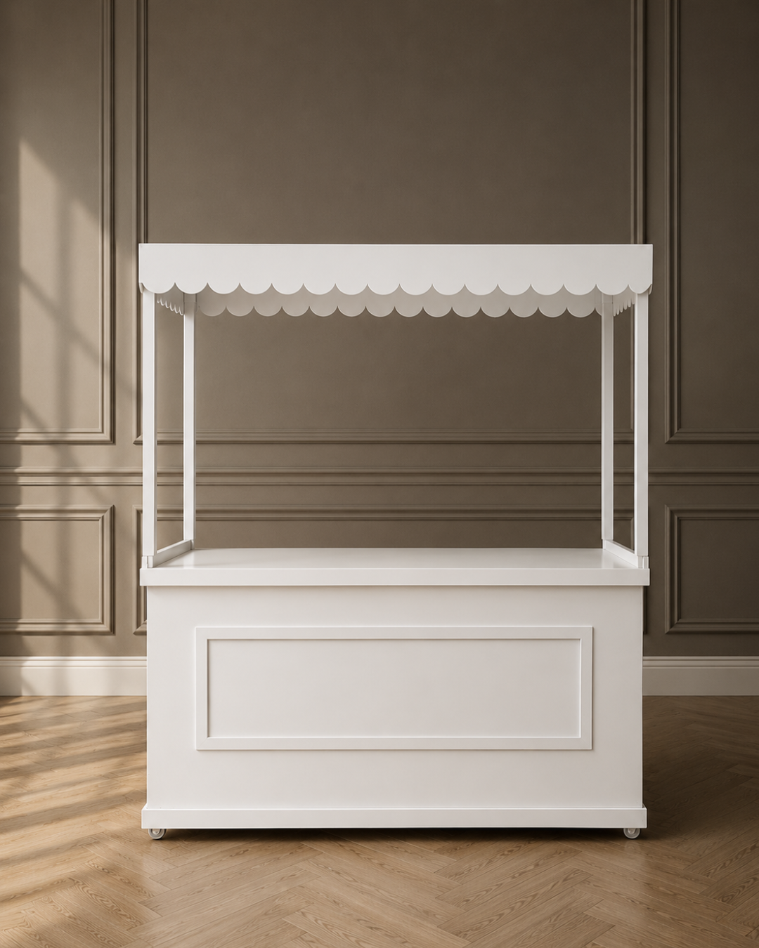 White Mobile Bar to Hire