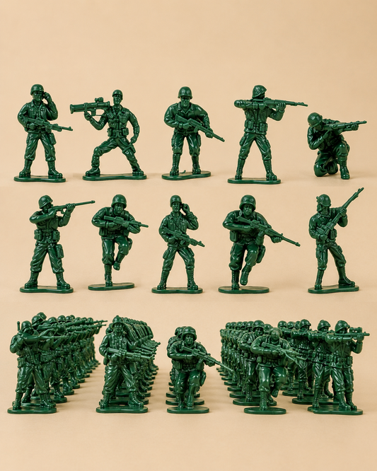 Army Men Toy Soldiers (Set of 50)