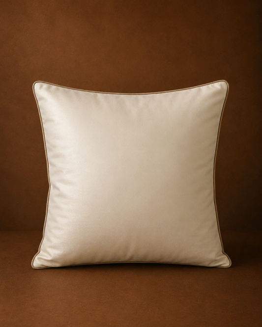 Beige Cushion Cover – 45x45 for Hire