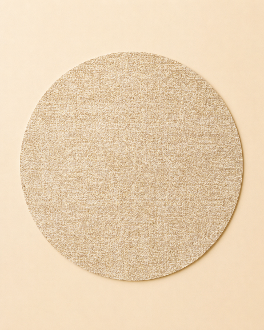 Beige Round Placemat for Hire