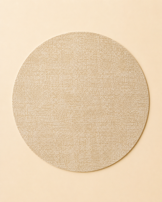 Beige Round Placemat for Hire
