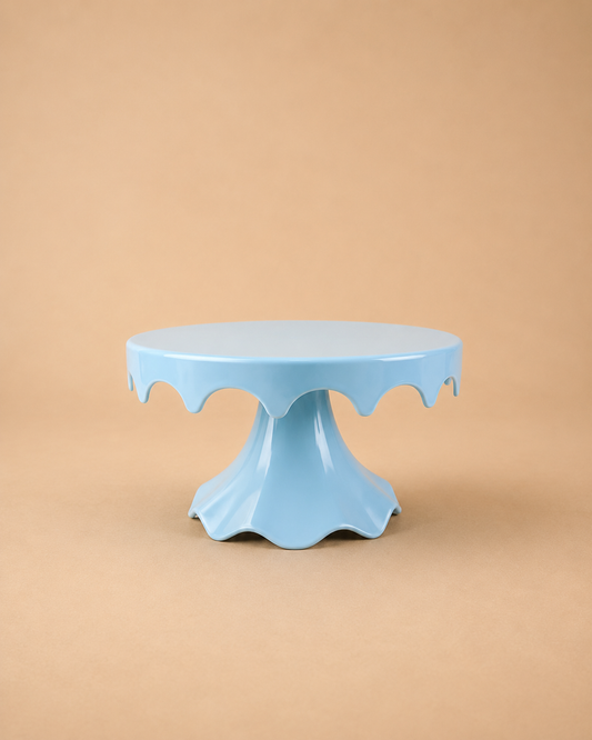 Blue Drip Cake Stand for Hire