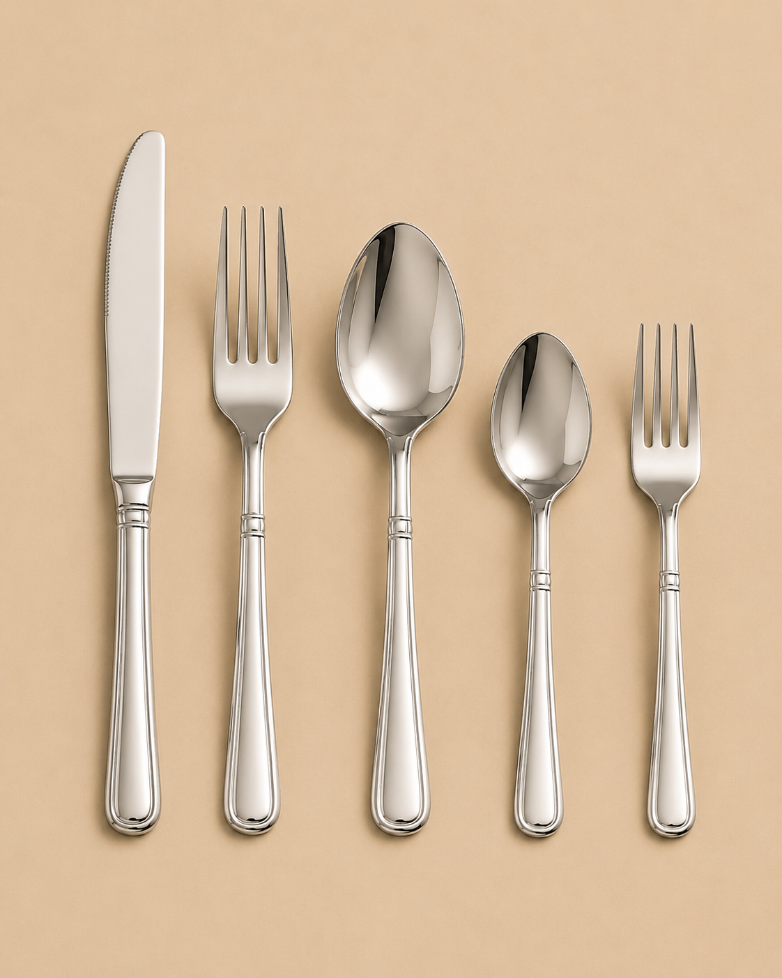 Classic Silver Cutlery Set