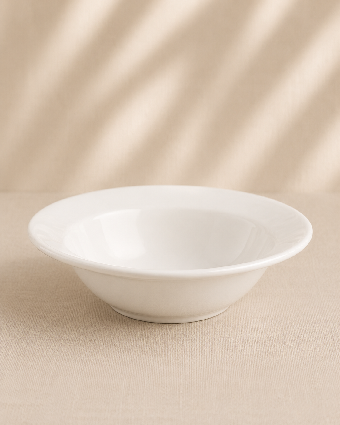Classic White Soup Bowl to Hire