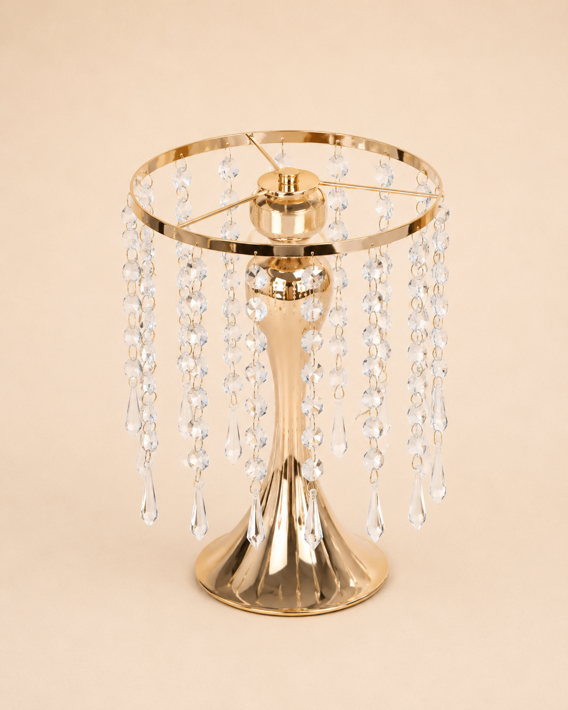 Crystal Candle Centrepiece for Hire