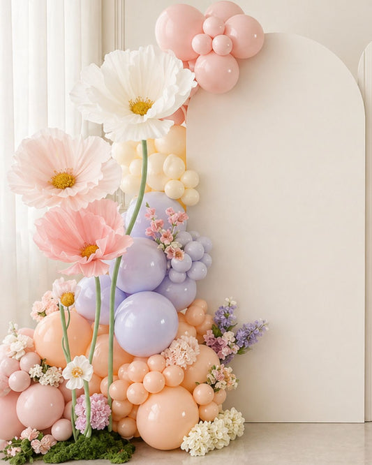 Enchanted Garden Luxury Backdrop Setup