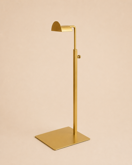 Gold Adjustable Display Stand to Hire