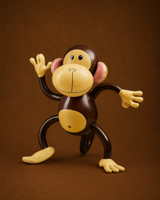 Inflatable Safari Monkey Decoration for Hire