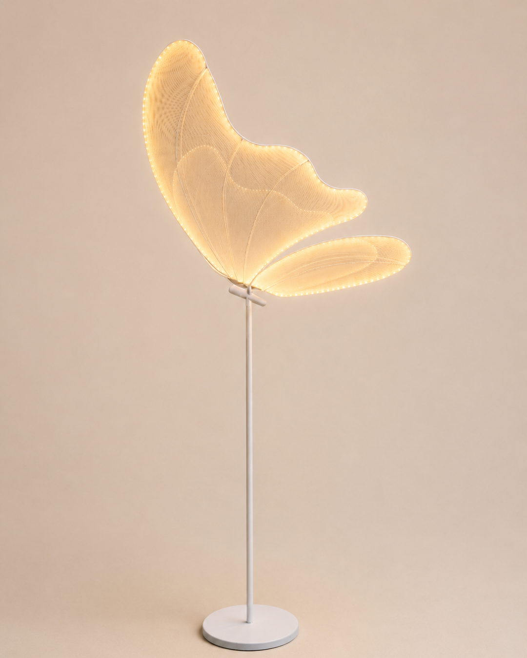 LED Butterfly Floor Lamp to Hire
