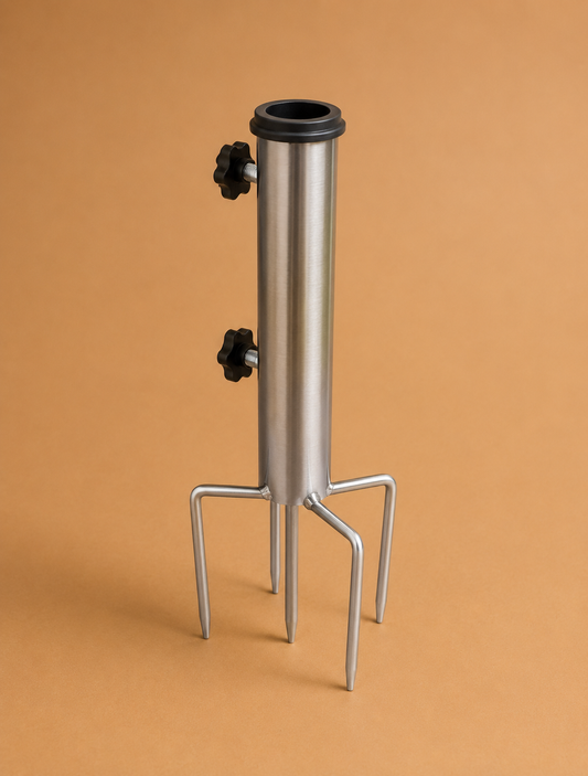 Outdoor Umbrella Ground Spike Stand for Hire