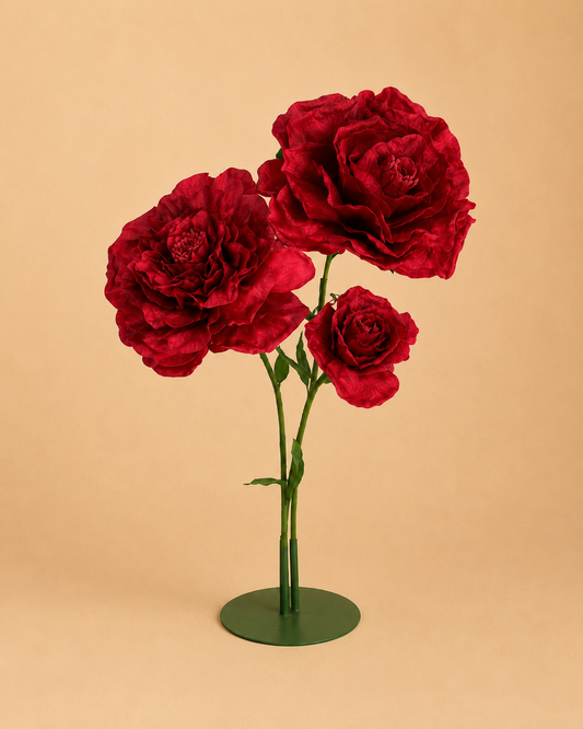 Red Rose Statement Floral Arrangement for Hire