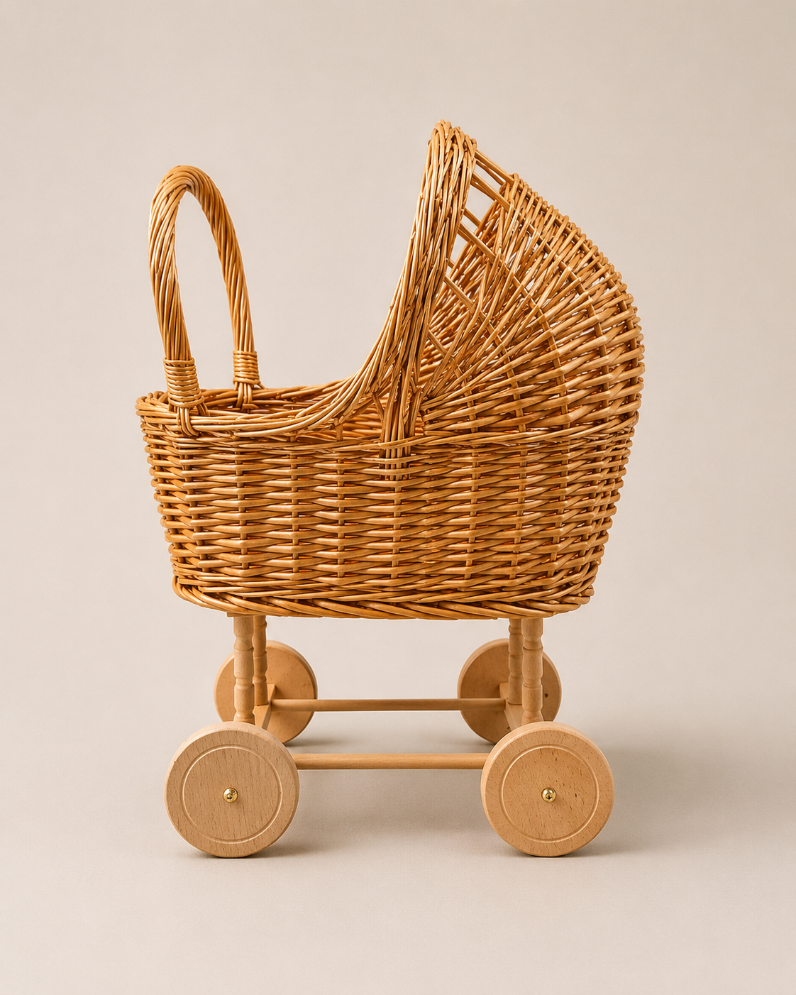 Wicker Doll Pram Prop to Hire