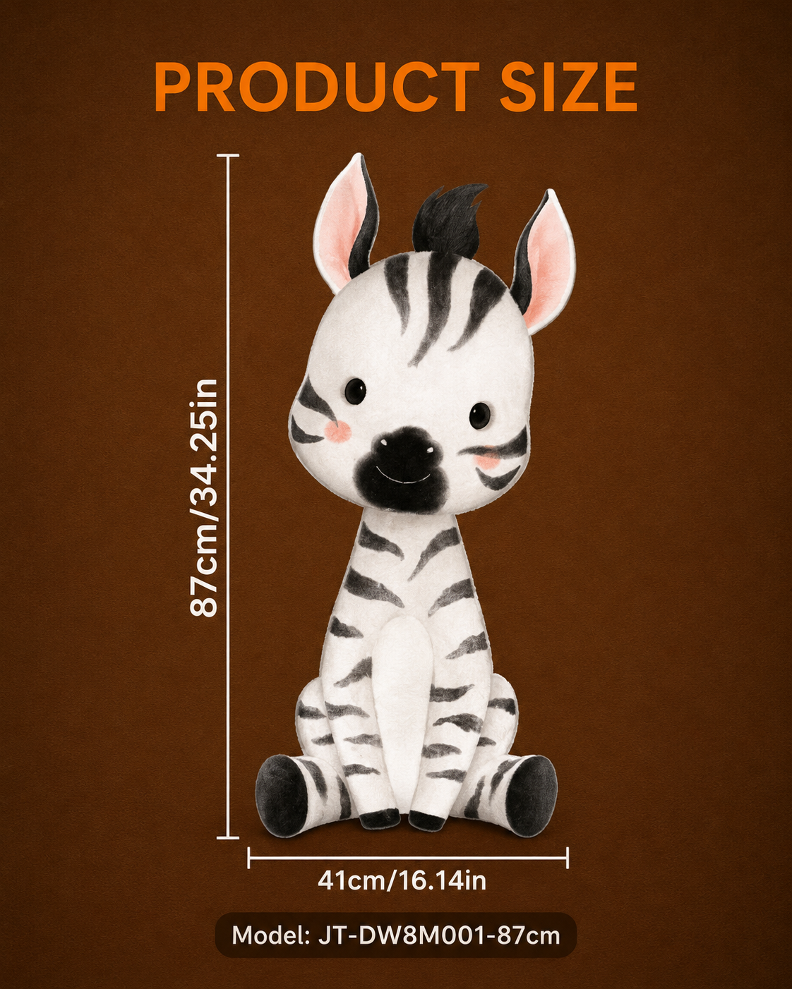 Zebra Safari Prop Stand for Hire